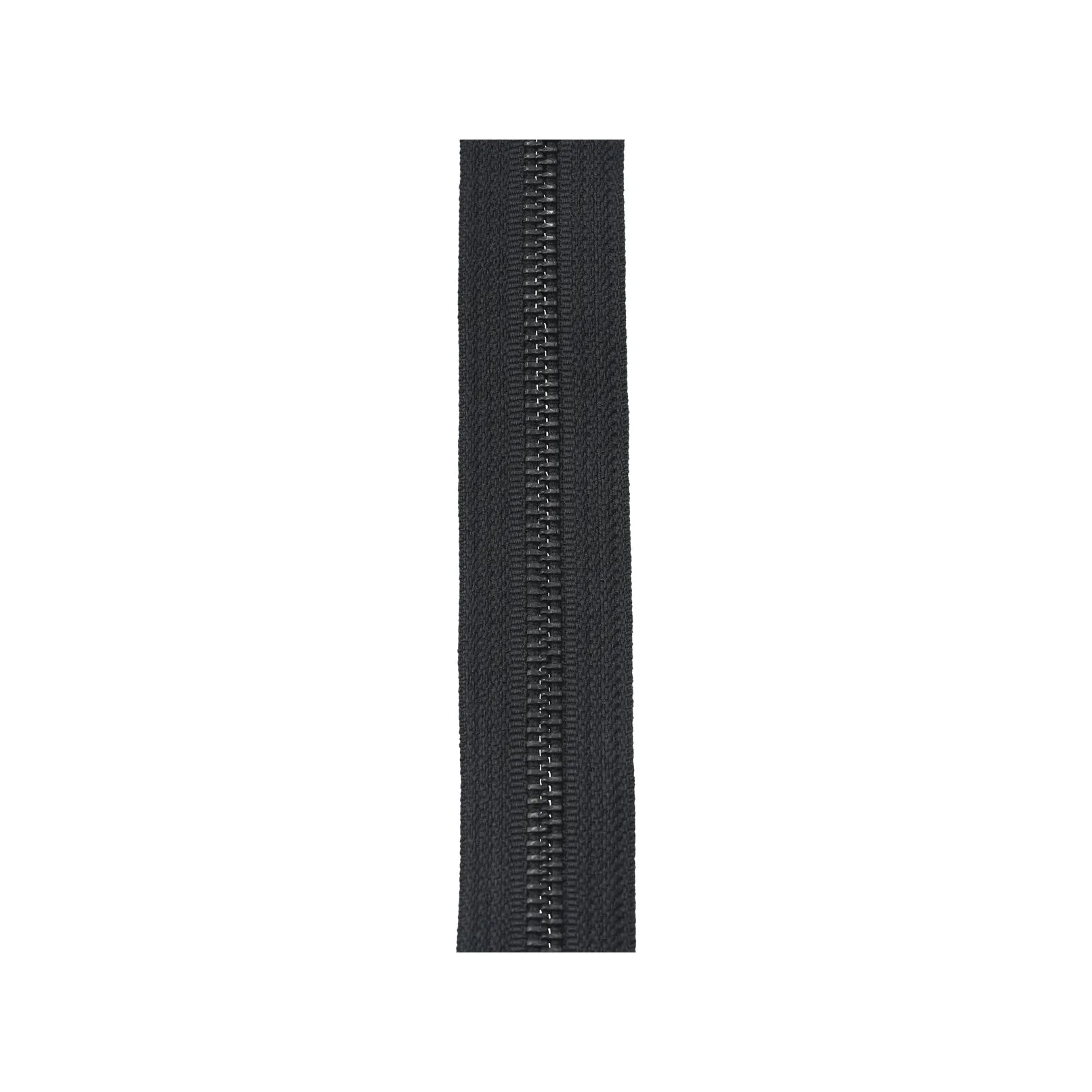 #5 Metal, Black, 24" YKK Separating Bomber Jacket Zipper with Black Oxide Teeth, #6BJ-24-BLK-OX