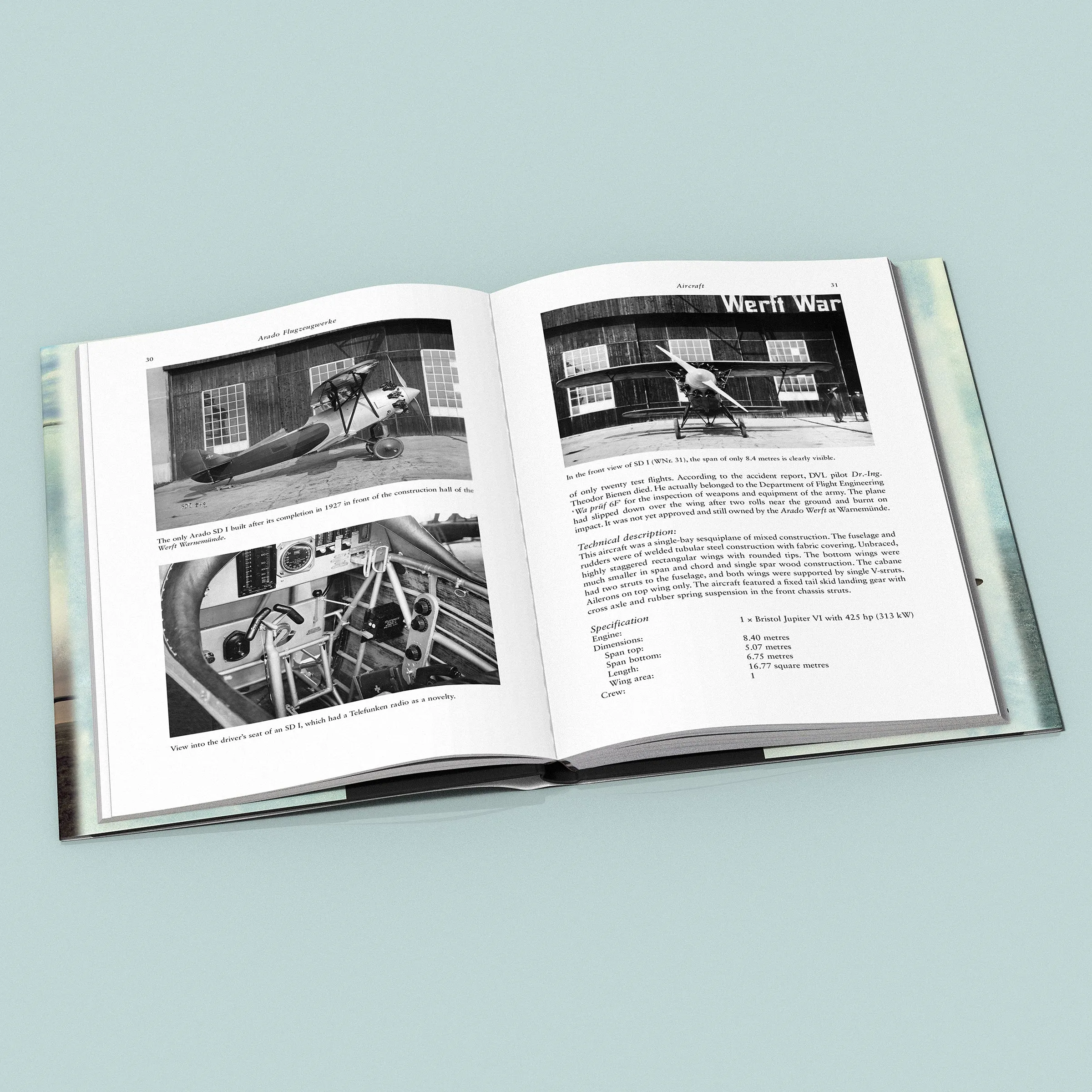 Arado Flugzeugwerke: Aircraft and Development History