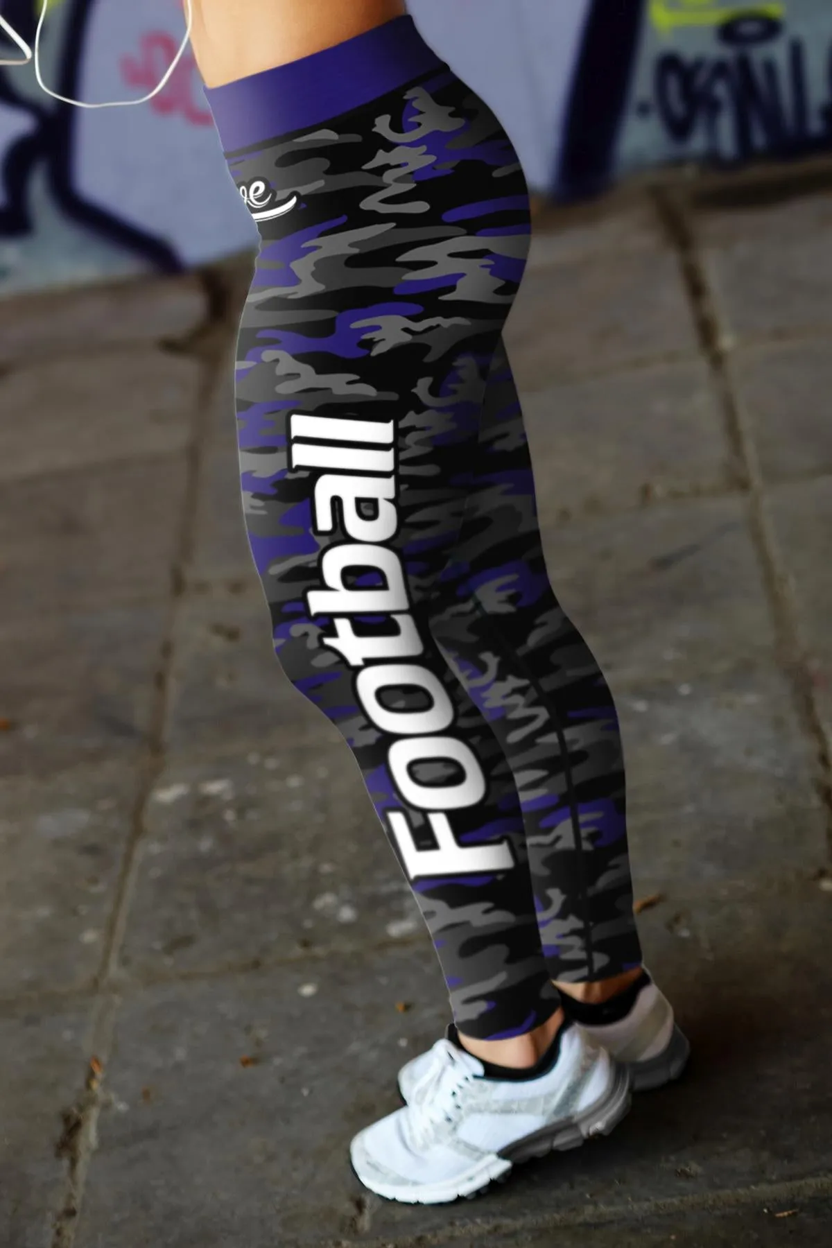 Baltimore Football Camo Leggings