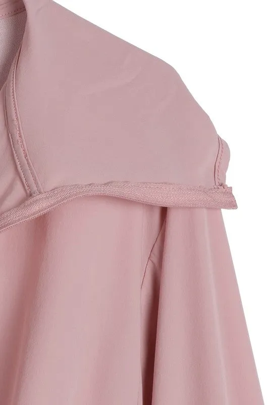 Full Zip Hooded Wind Breaker Jacket