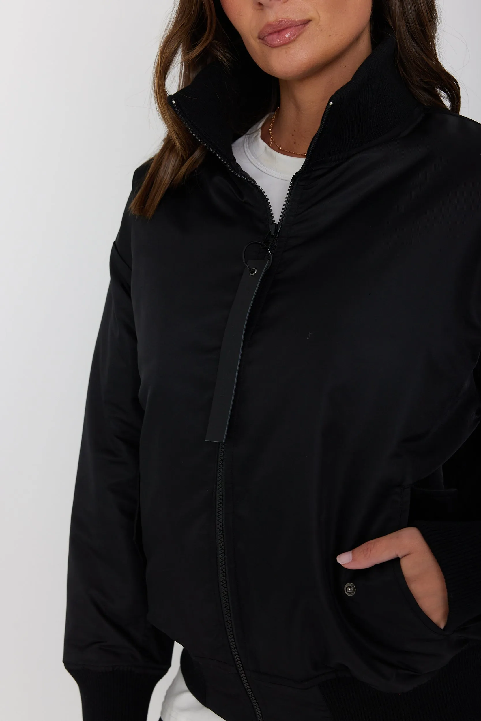 LANDAN Bomber Jacket Black