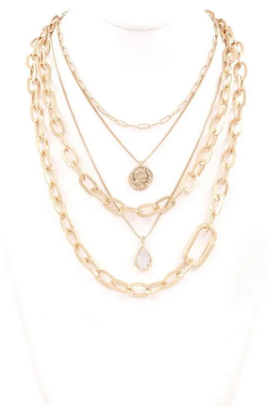 Layer Coin Necklace