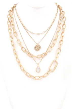 Layer Coin Necklace