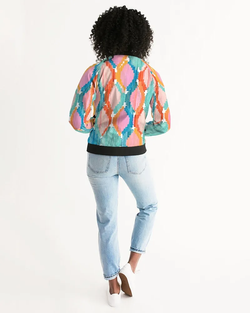 Marmalade Ikat Women's Bomber Jacket