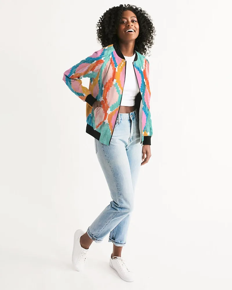 Marmalade Ikat Women's Bomber Jacket