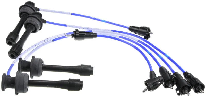 NGK Spark Plug Wire Set - 92-95 MR2 Turbo, 92-93 Toyota Celica All Trac (for OEM 5mm wire) - 4445
