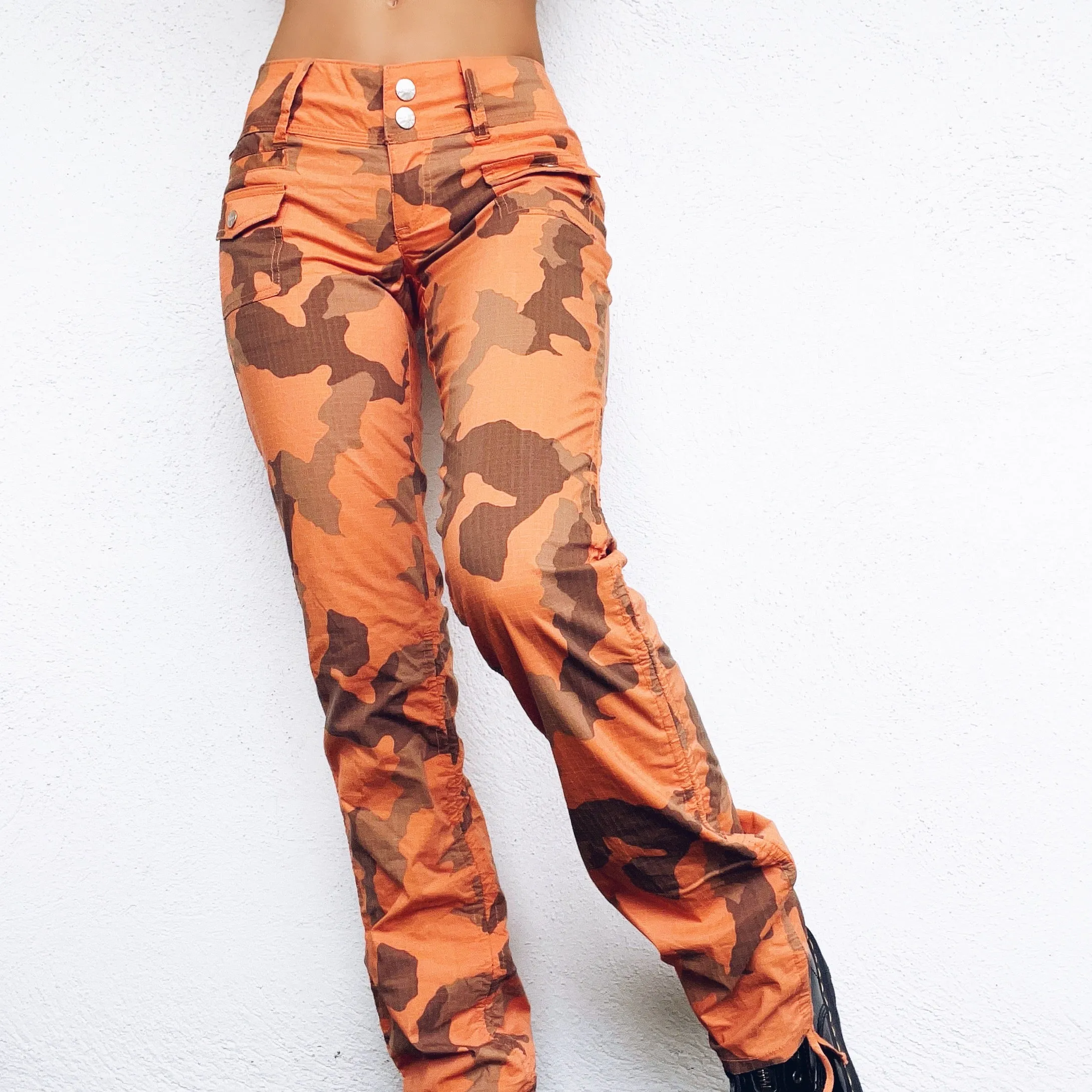 Orange Camo Pants