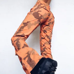 Orange Camo Pants