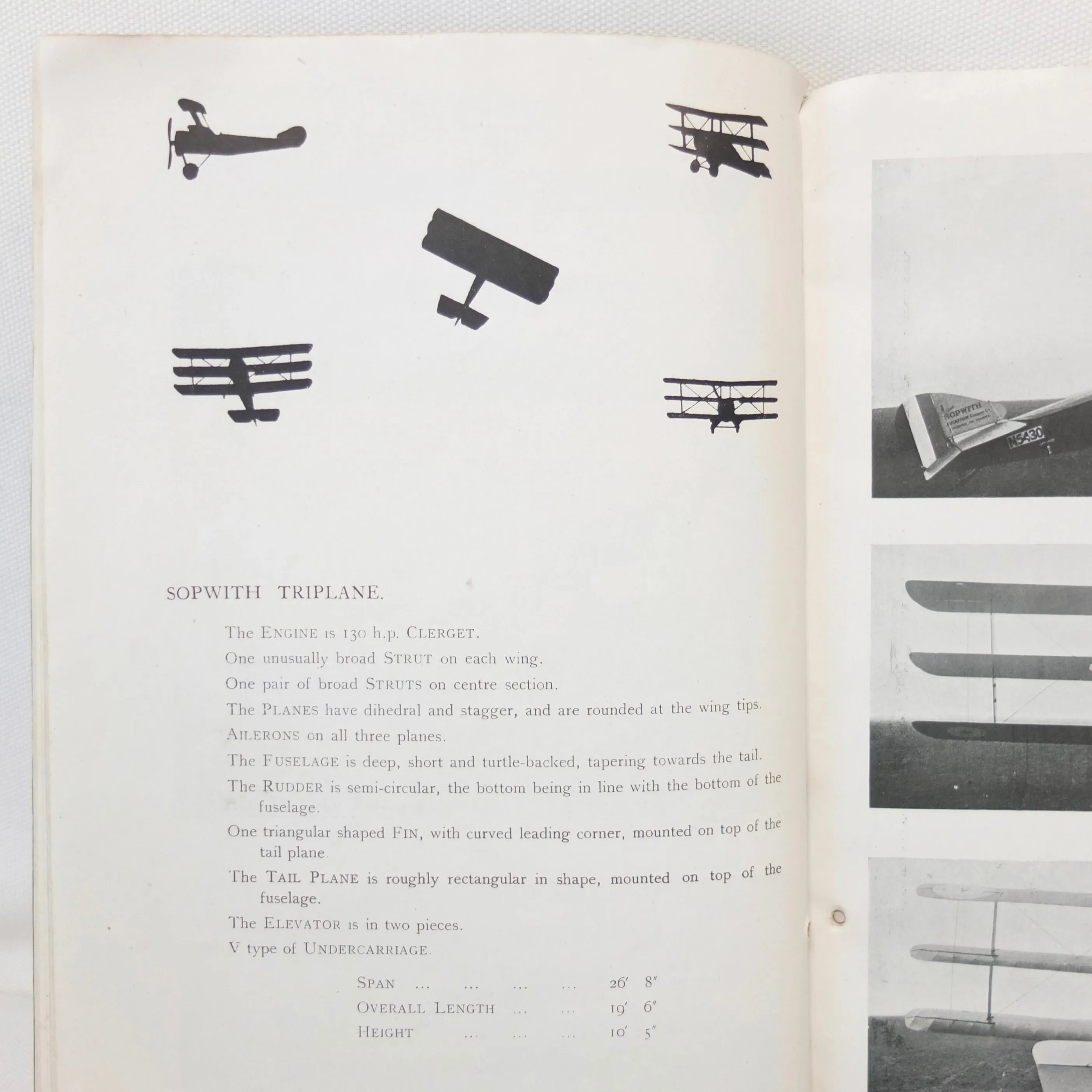 Royal Air Force British Aeroplanes (1918)
