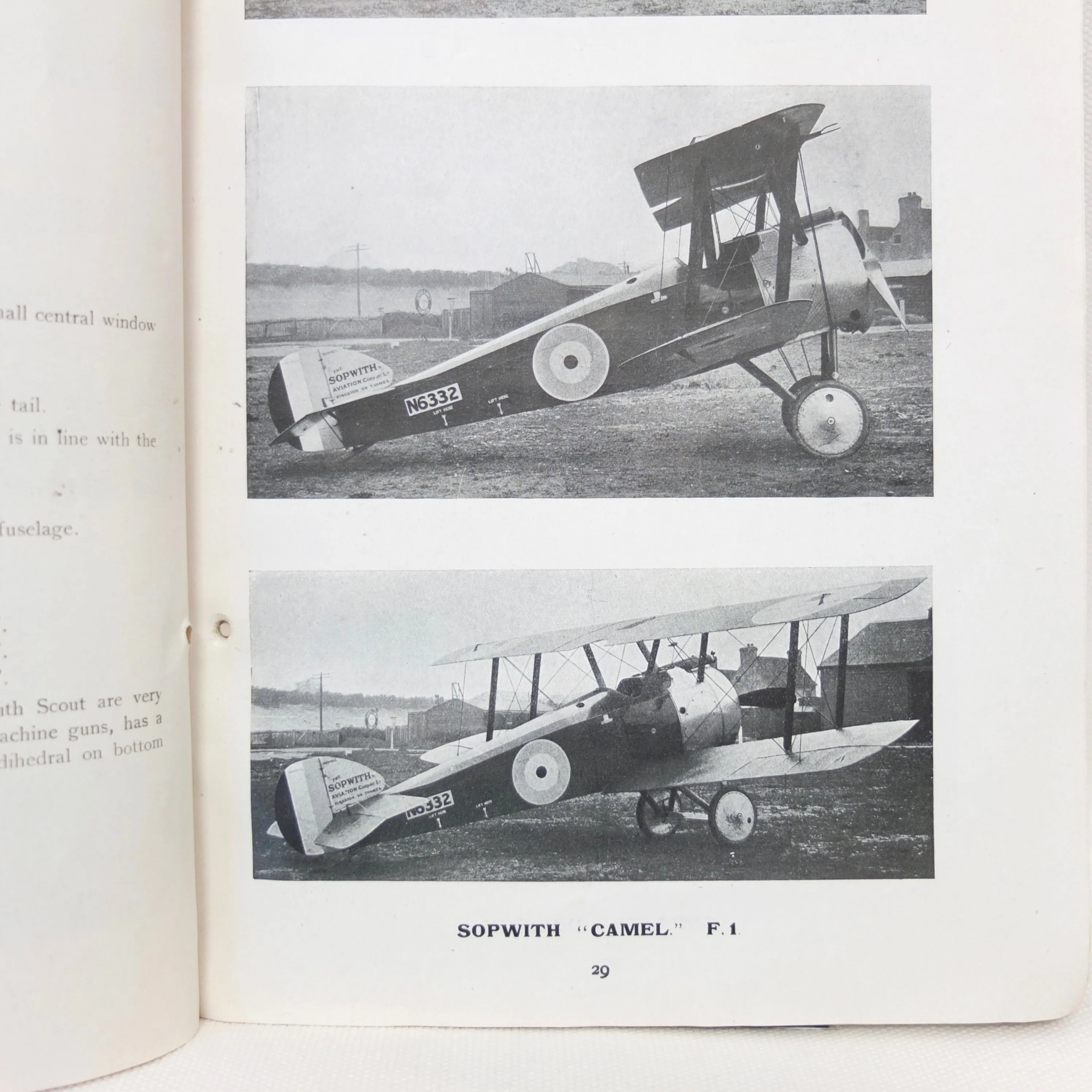 Royal Air Force British Aeroplanes (1918)