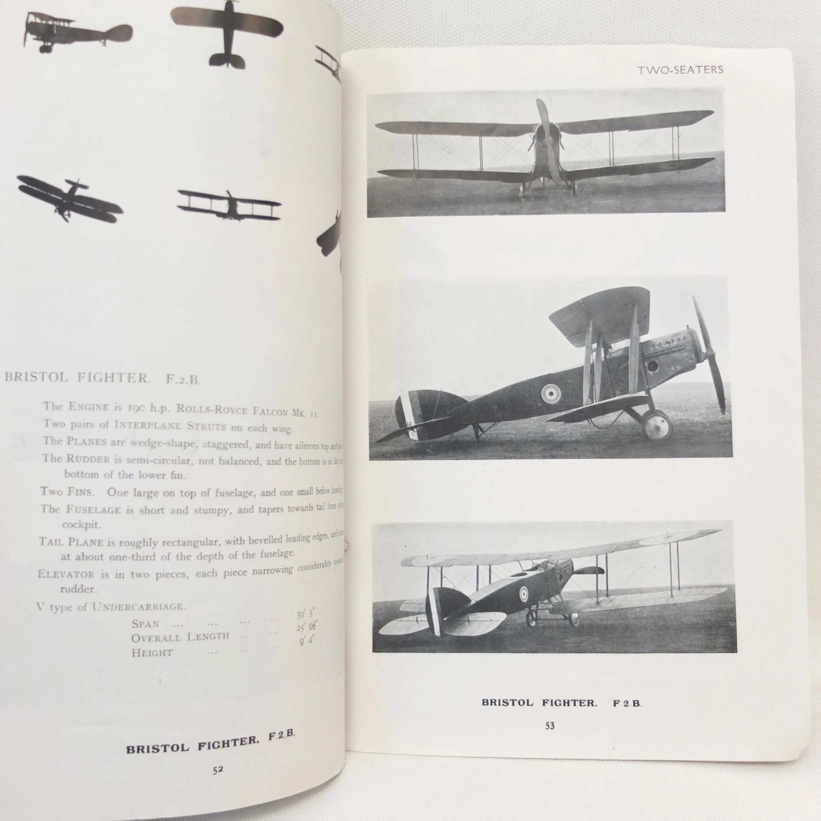 Royal Air Force British Aeroplanes (1918)