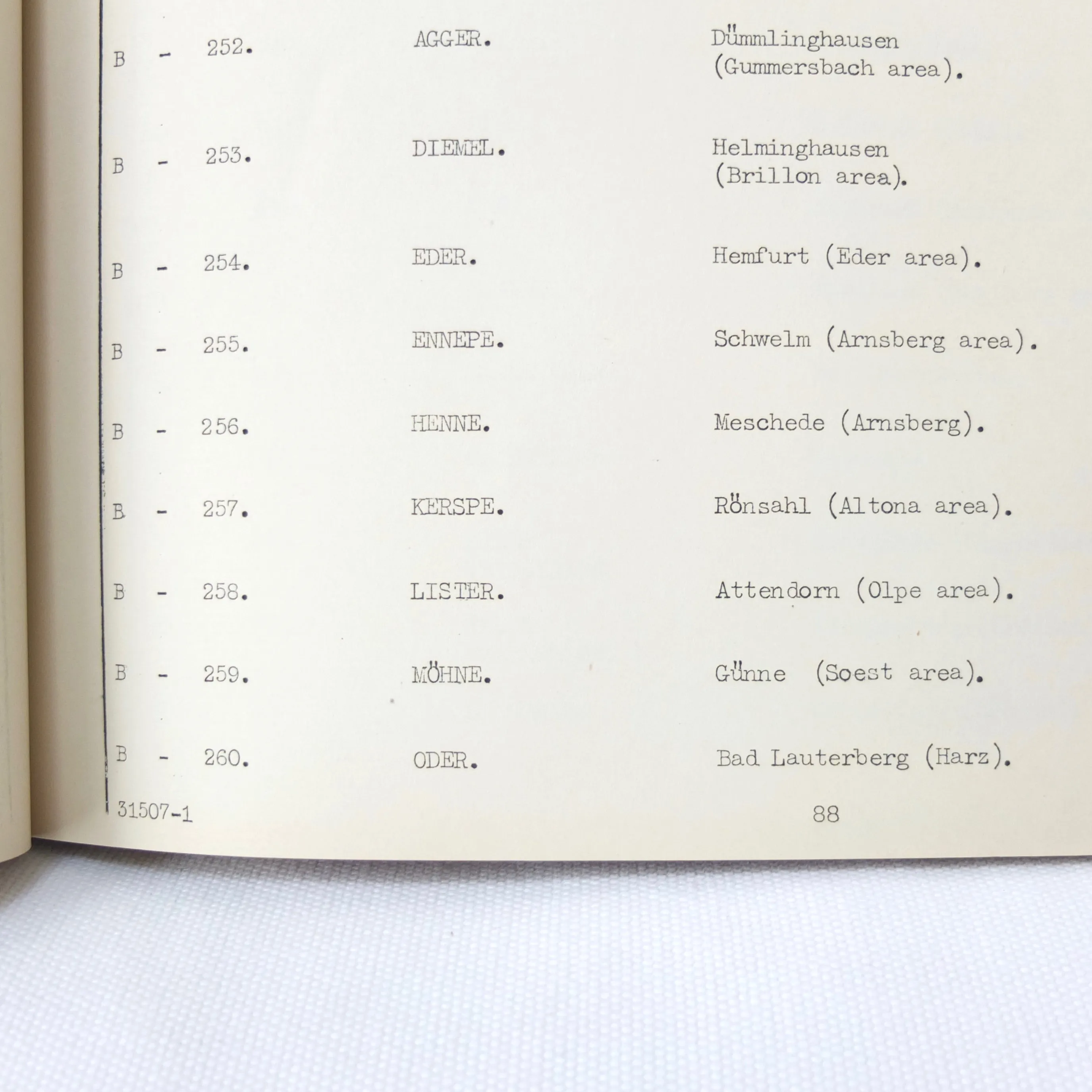Secret RAF Bomber Command Targets Manual (1939)