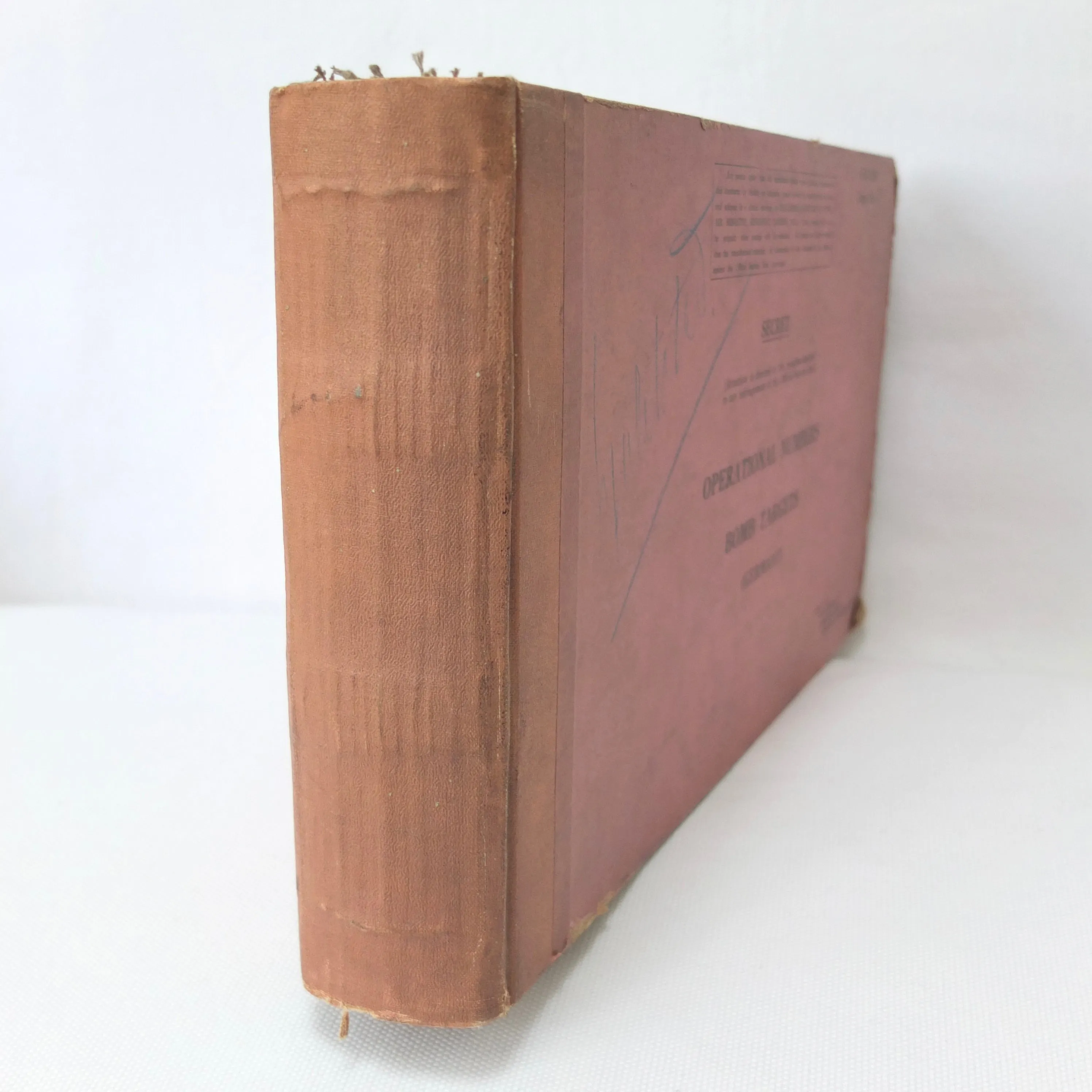 Secret RAF Bomber Command Targets Manual (1939)