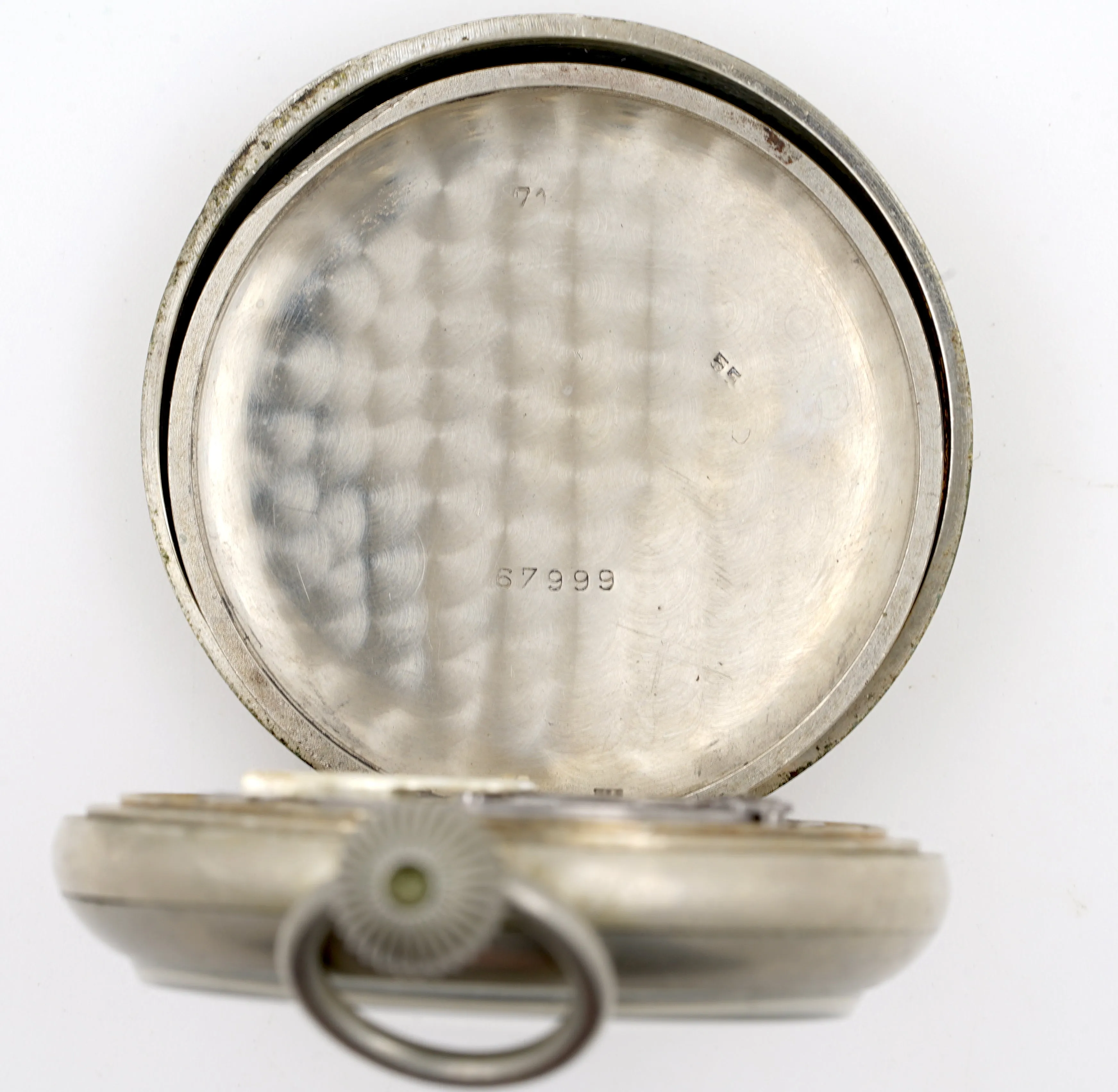 SMITHS RAF PURPOSE POCKET WATCH CHRONOGRAPH BOMBER SQUADRON