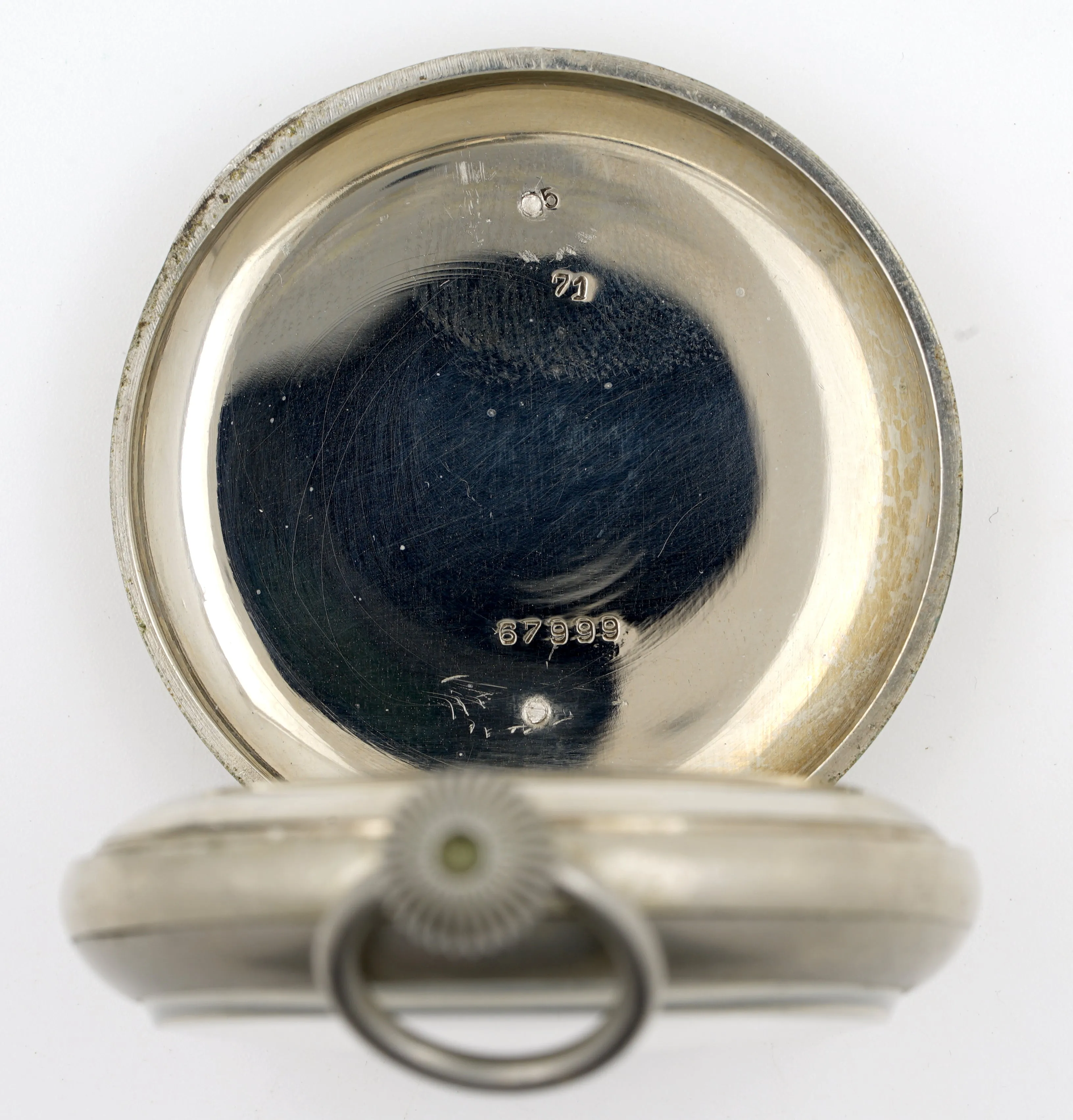 SMITHS RAF PURPOSE POCKET WATCH CHRONOGRAPH BOMBER SQUADRON