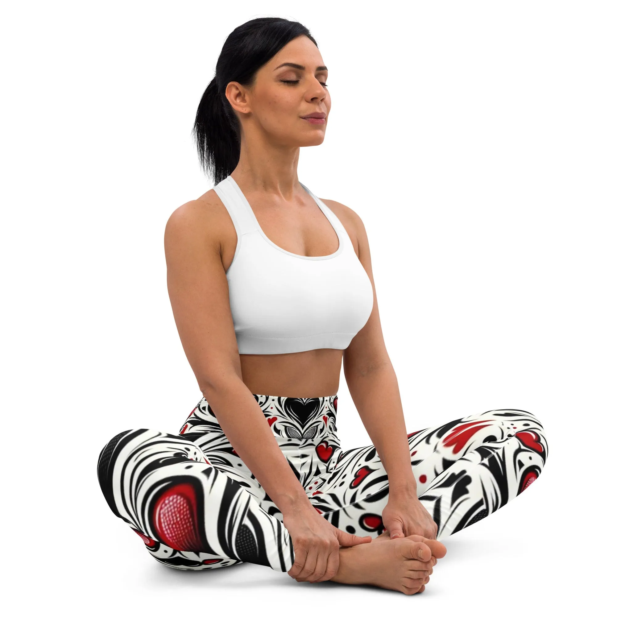 Trend4us Heart Yoga Leggings