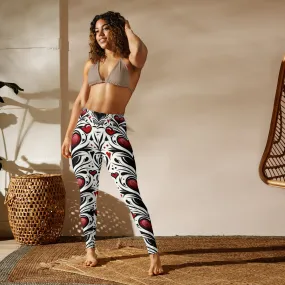 Trend4us Heart Yoga Leggings
