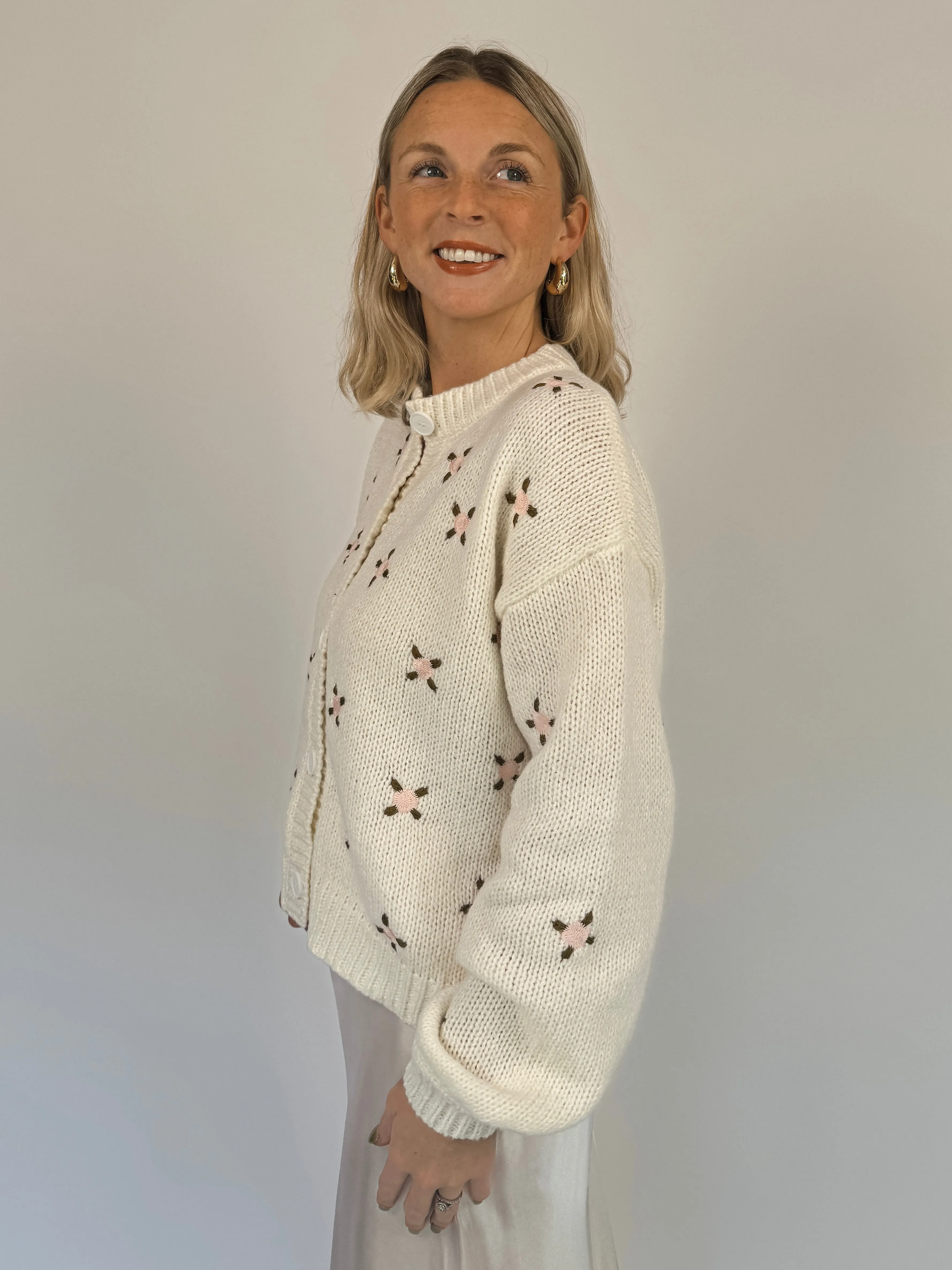 Wendalynn Button Up Cardigan