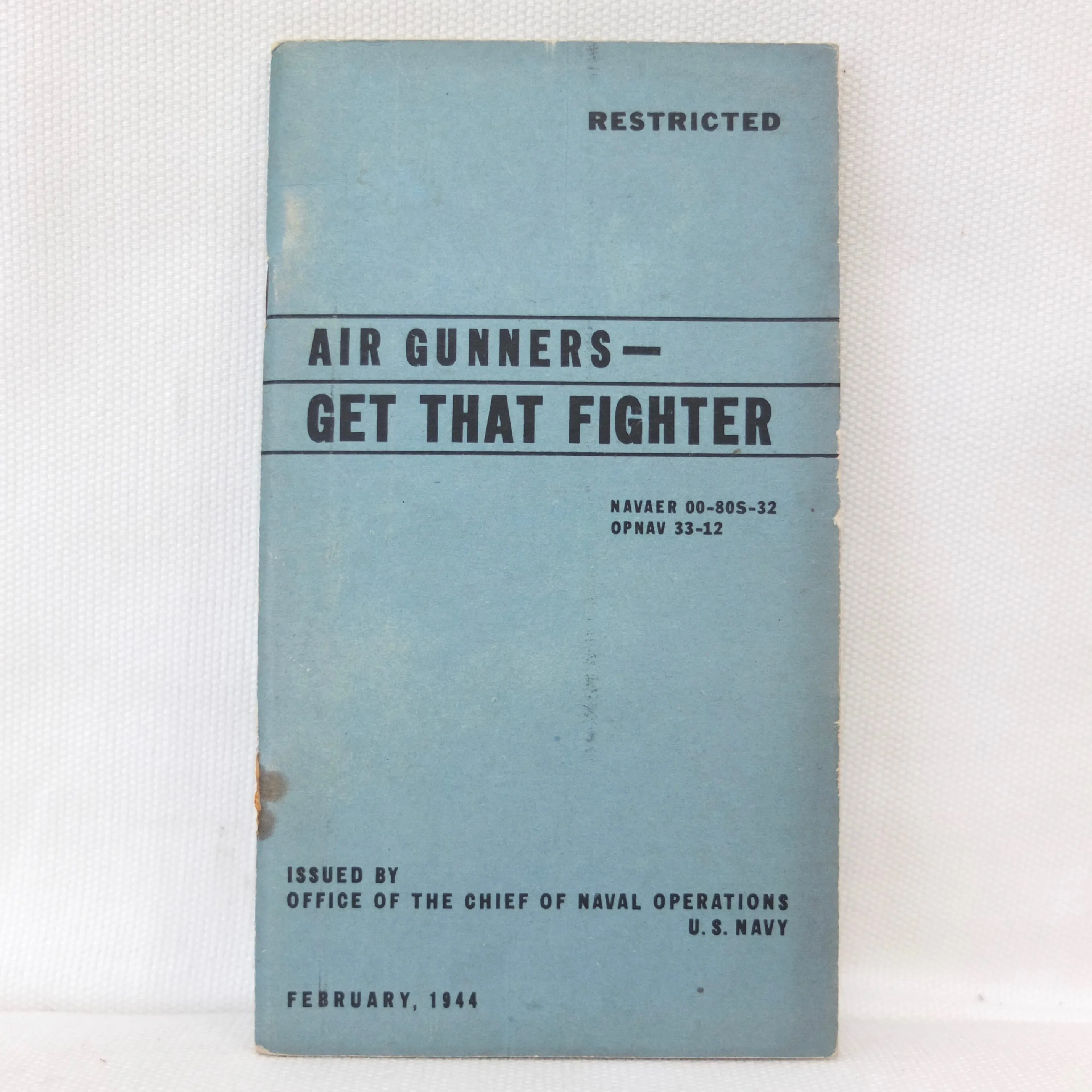 WW2 RAF Air Gunners Manual (1944)